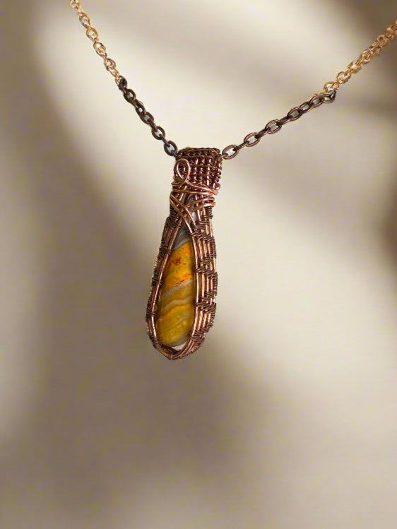 Bumblebee Jasper in Copper