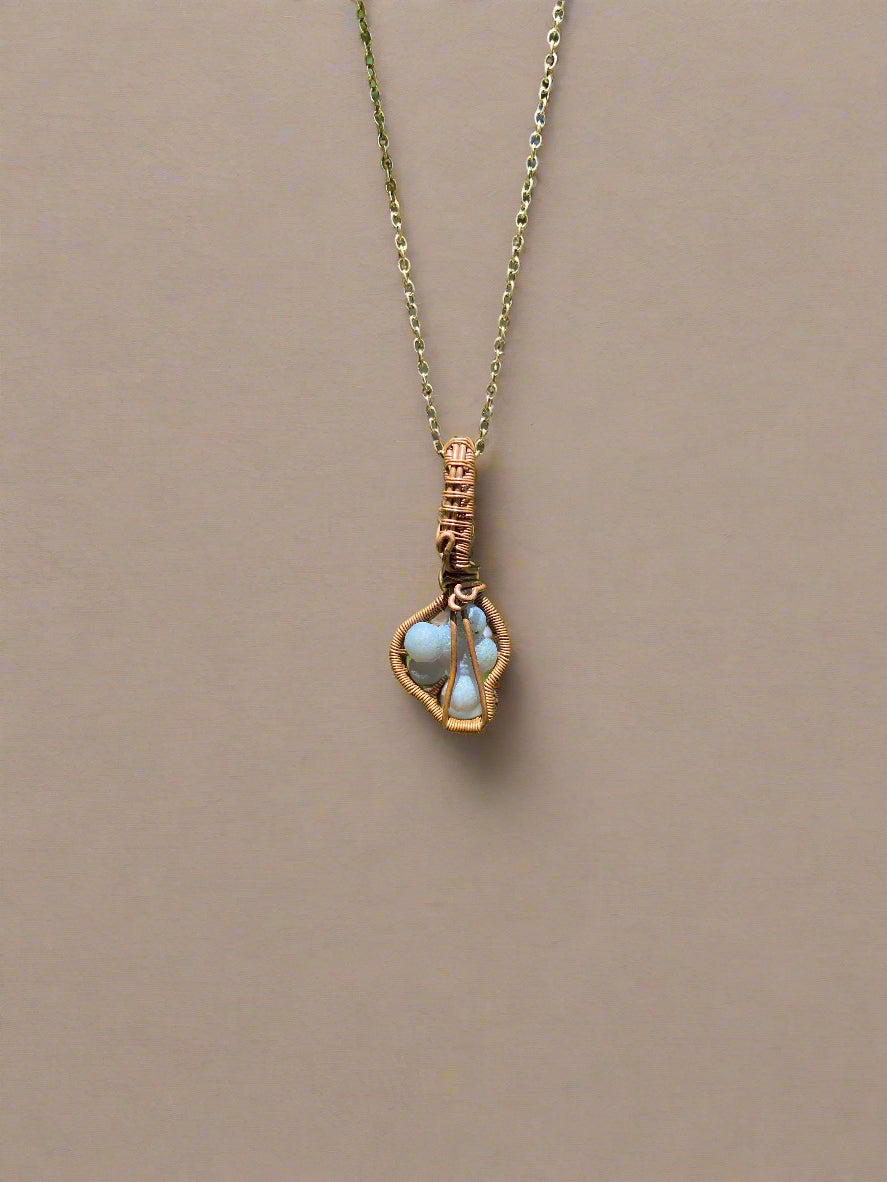 Ethiopian Opal and Grape Agate
