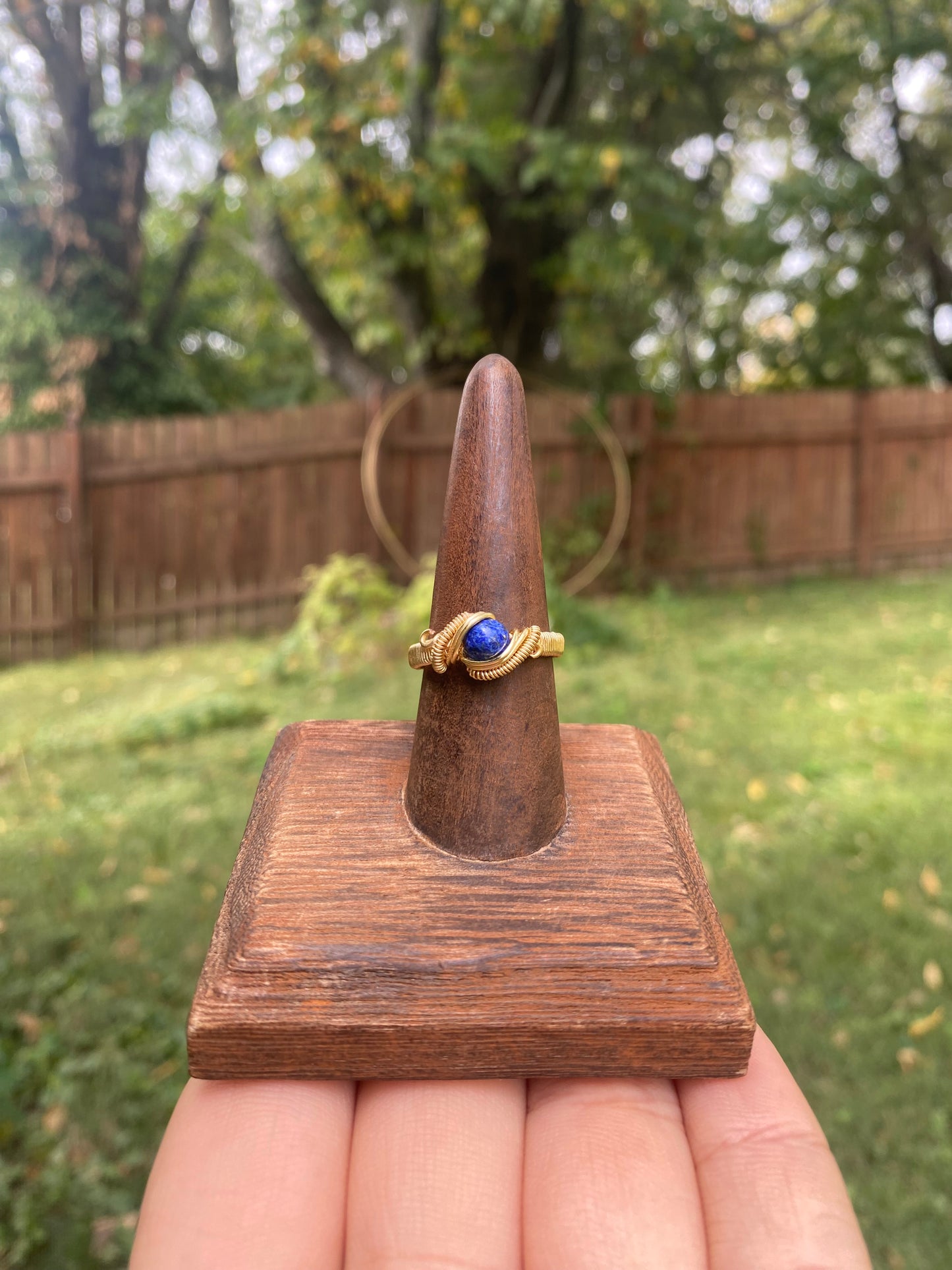 Lapis Lazuli Ring size 9