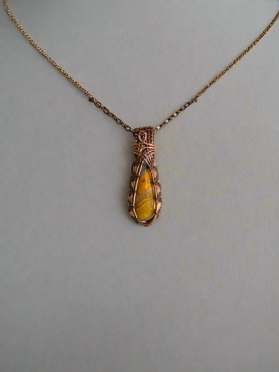 Bumblebee Jasper in Copper