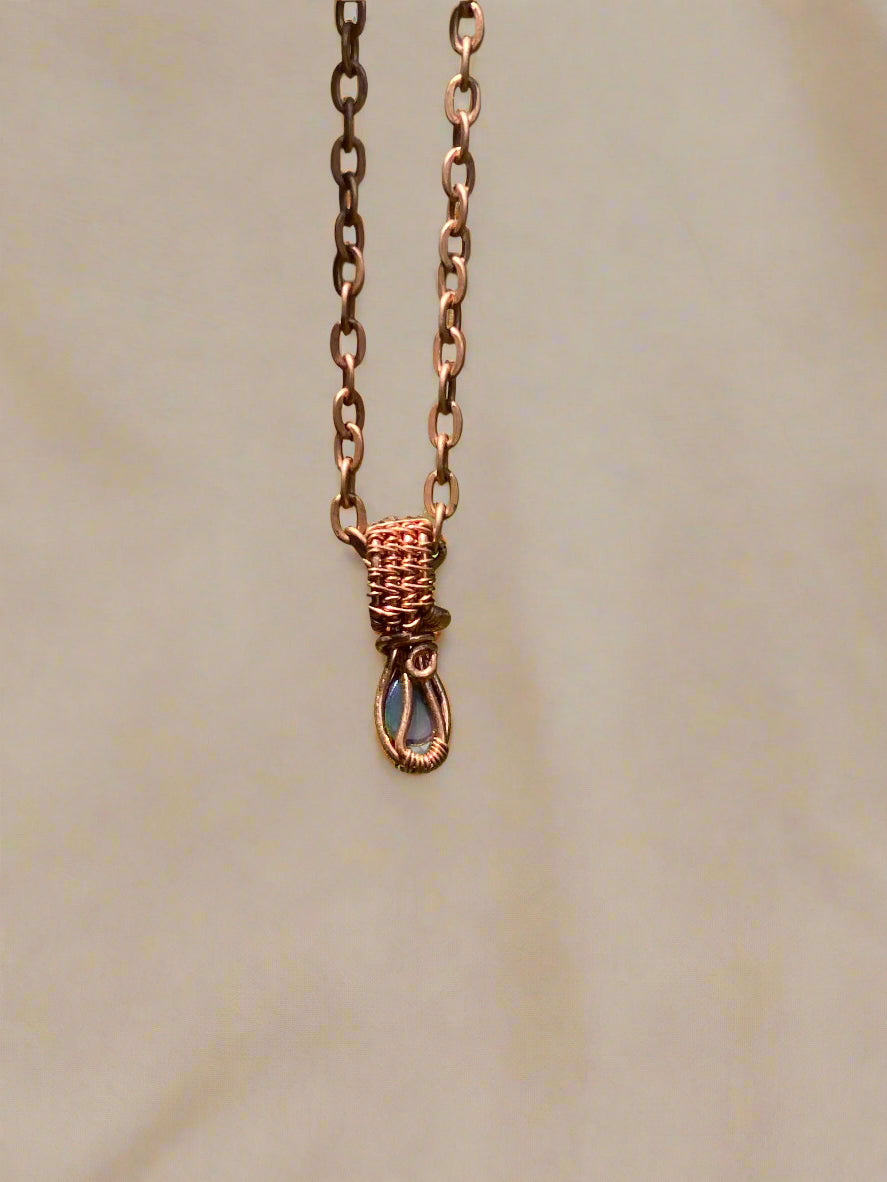 Black Opal Mini Pendant