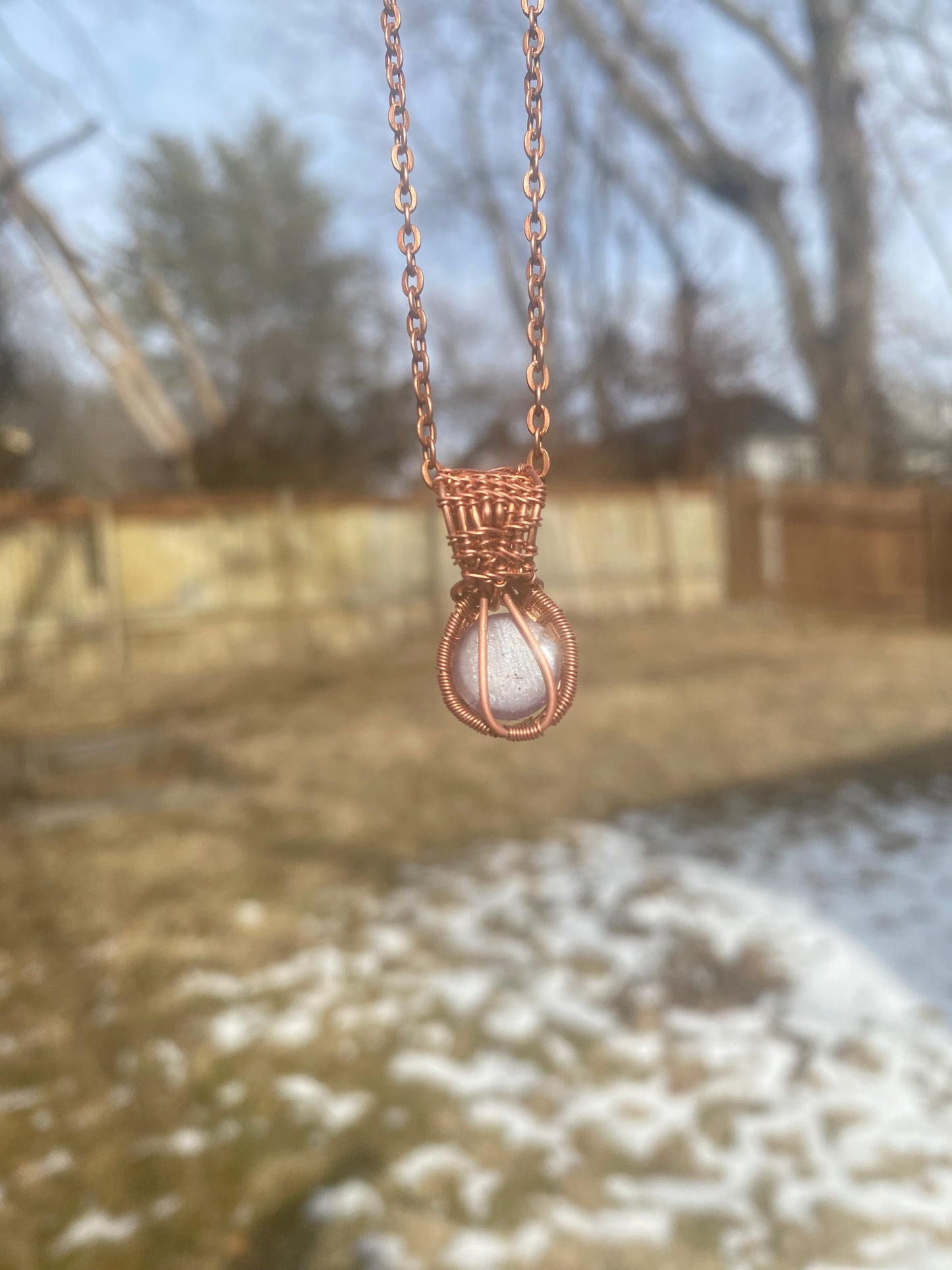 Amethyst and Malachite Mini Wrap