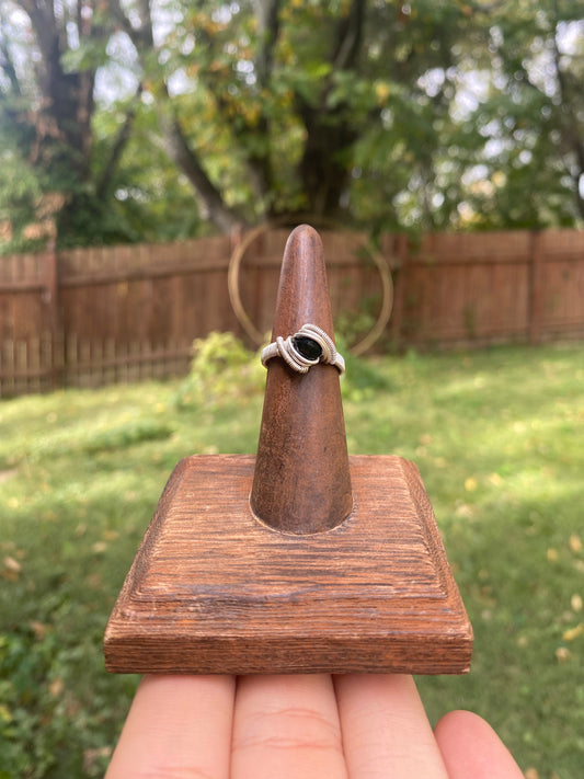 Spinel Sterling Silver Ring Size 6