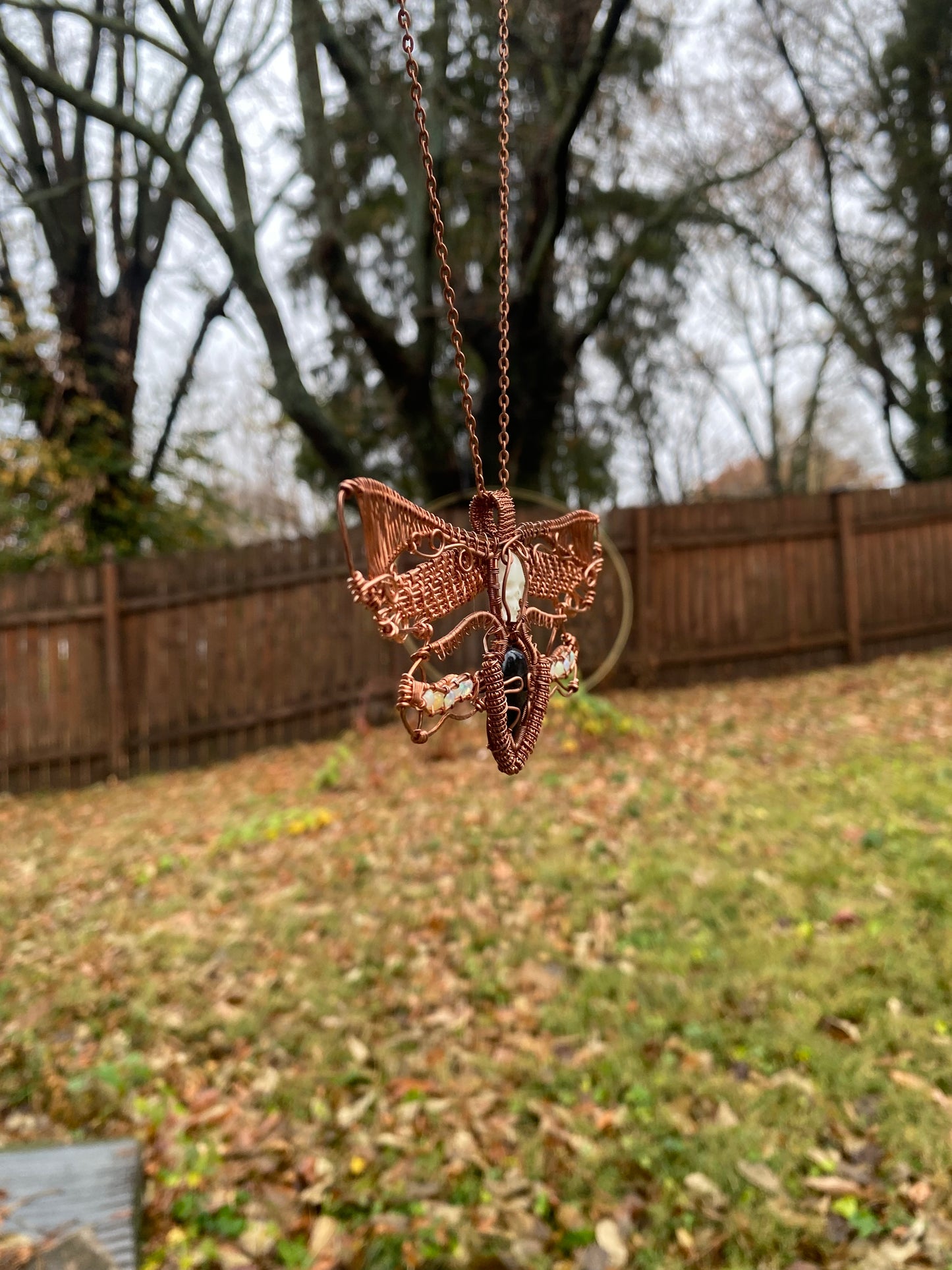 Deadhead Hawk Moth Pendant