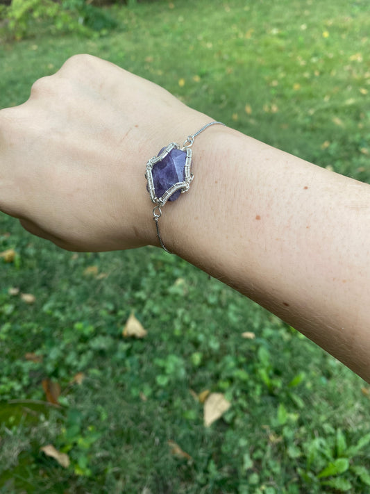 Amethyst Adjustable Bracelet