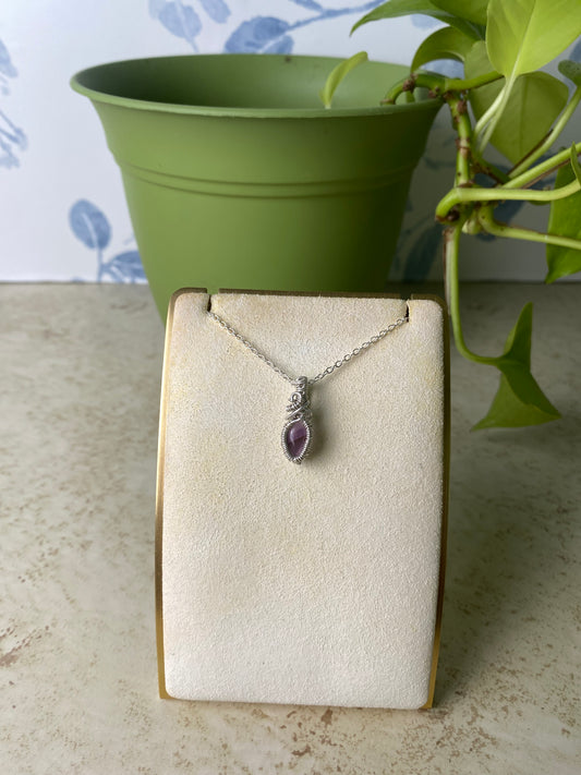 Amethyst Mini in Sterling Silver