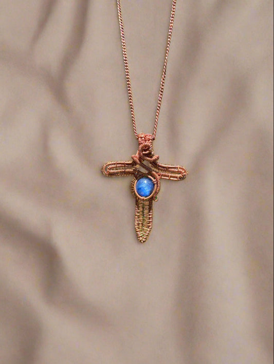Blue Kyanite Dagger