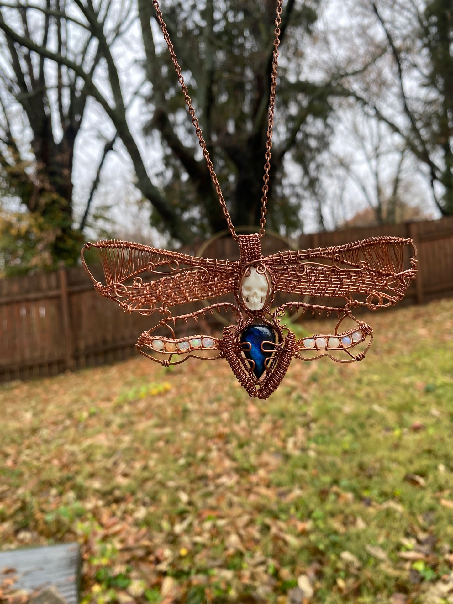 Deadhead Hawk Moth Pendant