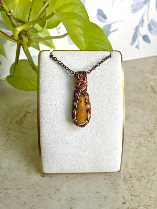 Bumblebee Jasper Pendant