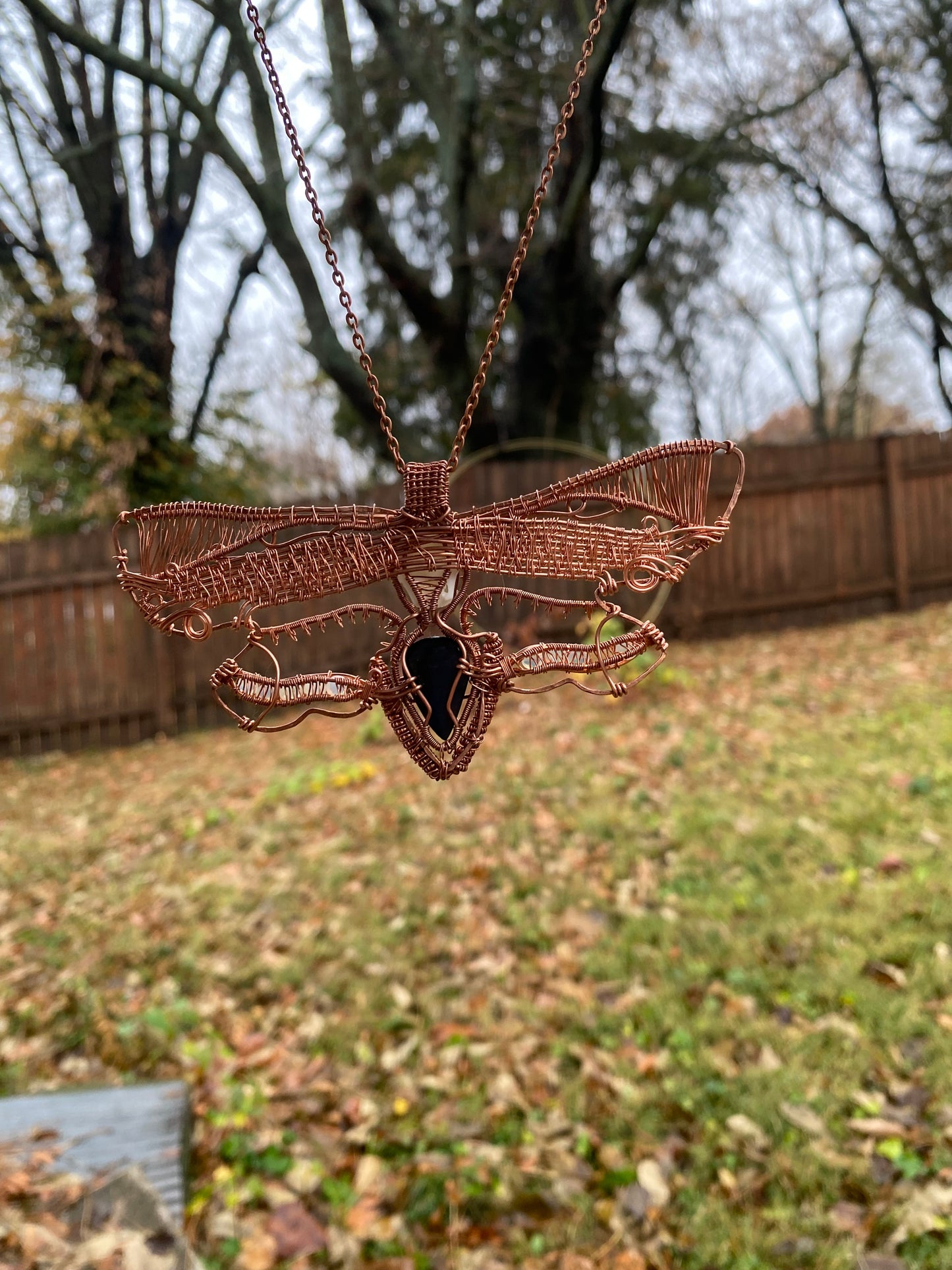 Deadhead Hawk Moth Pendant