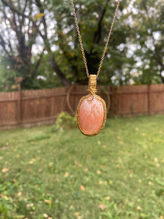 Pink Scolecite