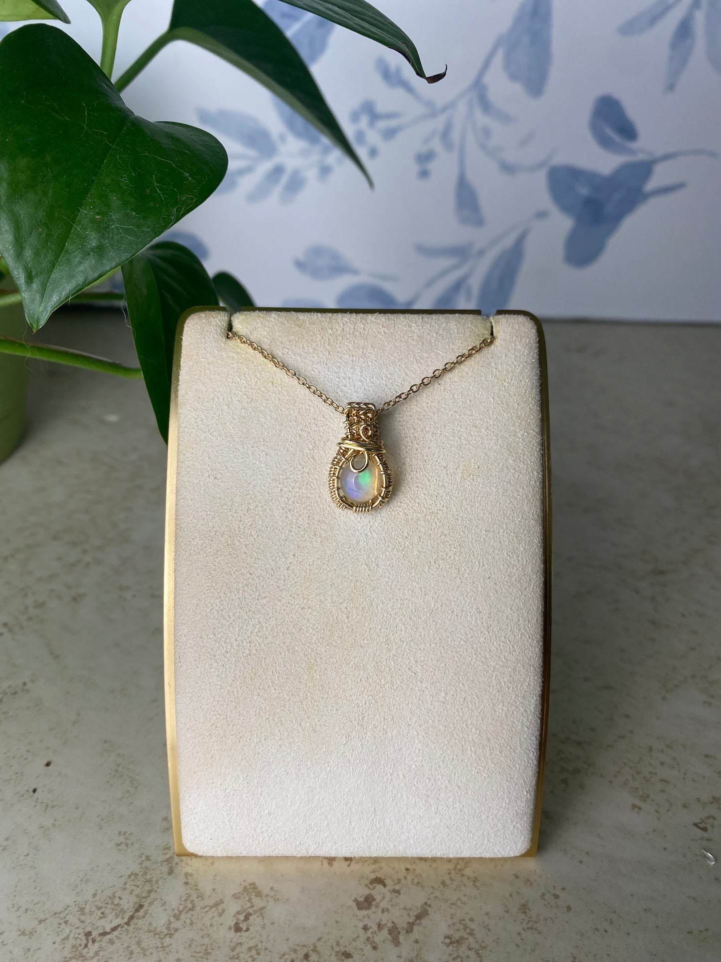 Ethiopian Opal Mini Pendant